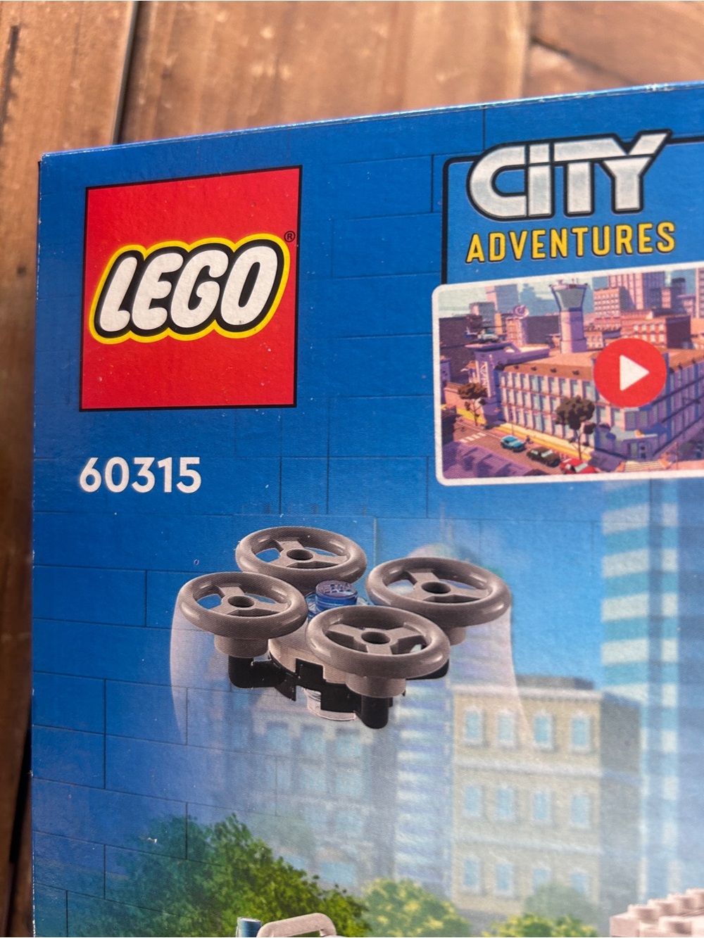 LEGO Blue City Adventures Mini Drone